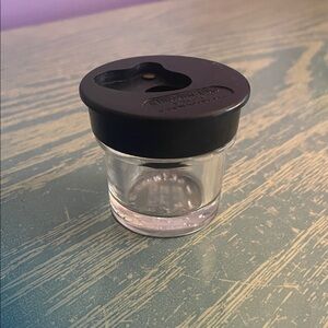 Heywood Wakefield Antique Student Desk Inkwell with Bakelite Top